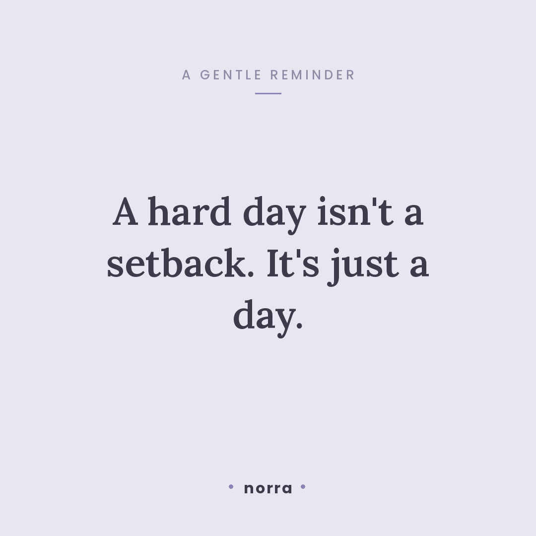 Norra social post — lavender